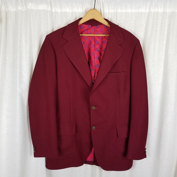 blazer brick red